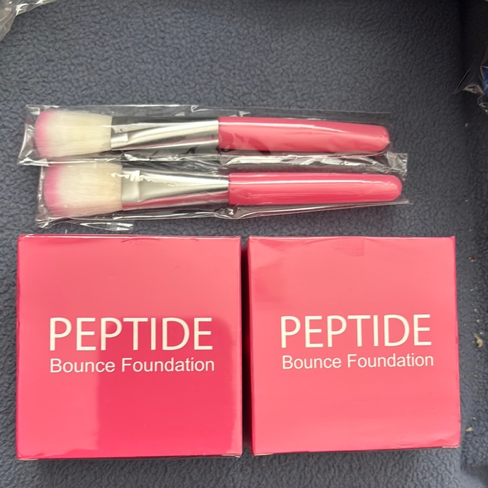 Pink Skincare Brush Set